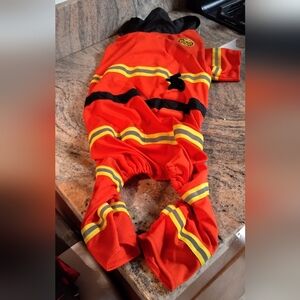 Firefighter dog costume